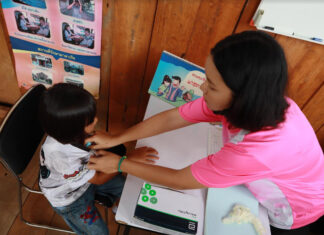 DA, Young member of the Malaria post with a heart of gold